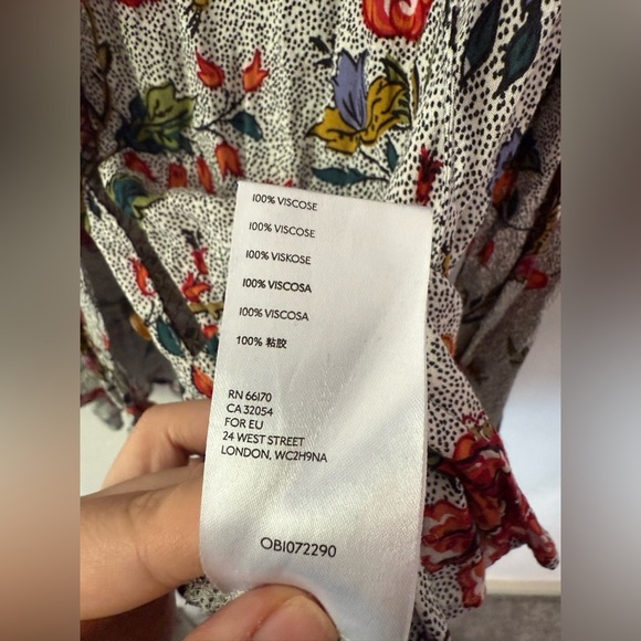 Maeve by Anthropologie Janie Flounced Peasant Blouse - Picture 13 of 13